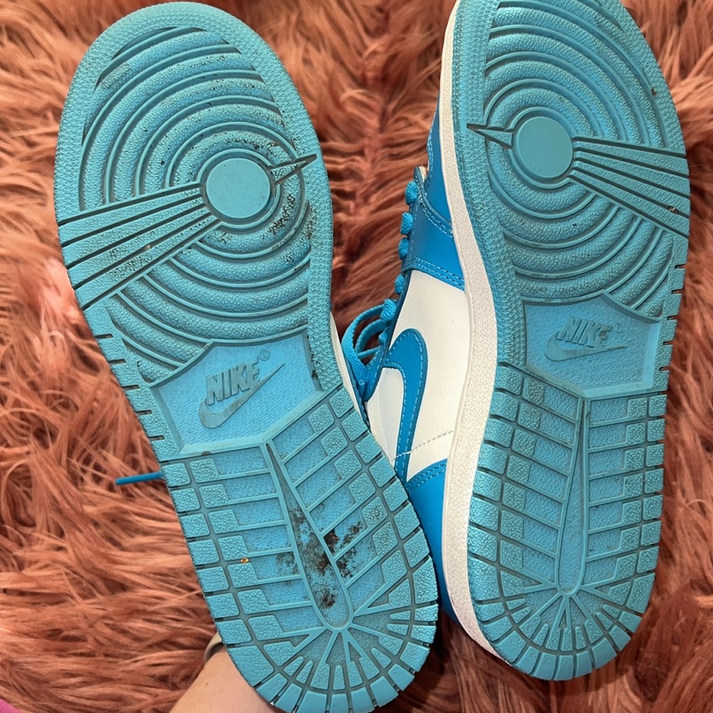Jordan 1 UNC Dark Powder Blue size 5.5/36 - Picture 7 of 9